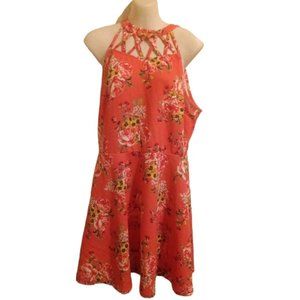 Sundress Pink Floral XXL (15-17)